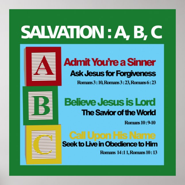 Póster Salvación ABC (Frente)