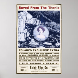 Póster Salvado Del Titanic 14 De Mayo De 1912