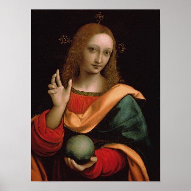 Póster Salvador del Mundo (Frente)