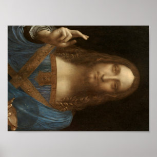 Póster Salvador Mundi de Leonardo da Vinci