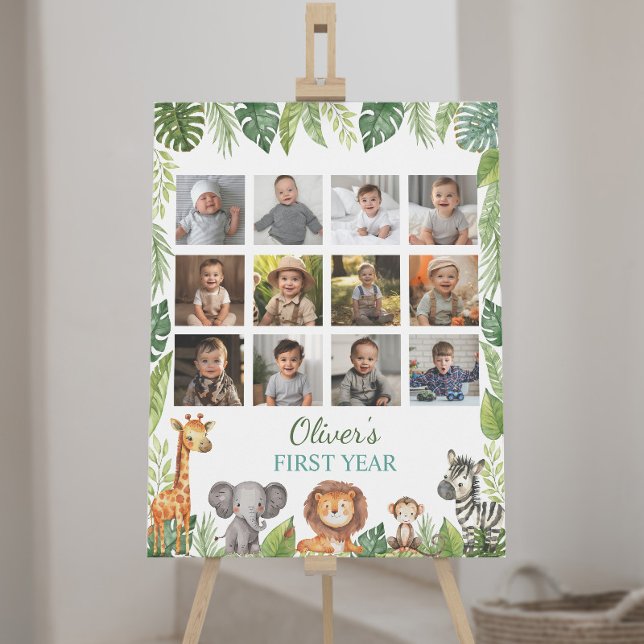 Póster Salvaje un Safari primer Rótulo de cumpleaños (Subido por el creador)