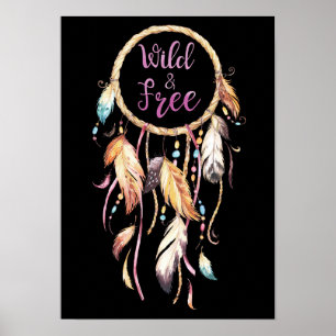 Póster Salvaje y Libre