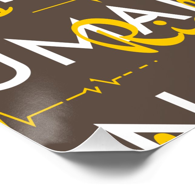 Póster Salvamento de los derechos humanos (Esquina)