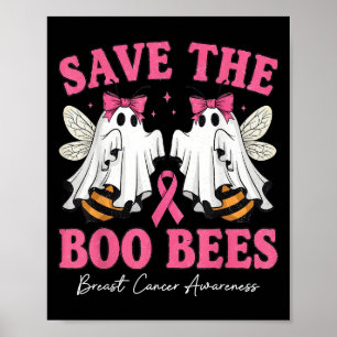 Póster Salvar A Las Abejas Fantasma Concienciación Sobre