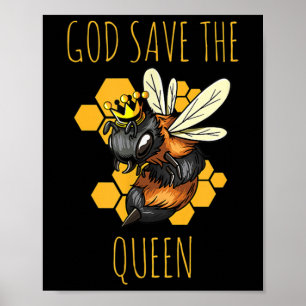 Póster Salvar a las abejas Protección del medio ambiente