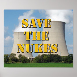 Póster Salvar A Las Nukes
