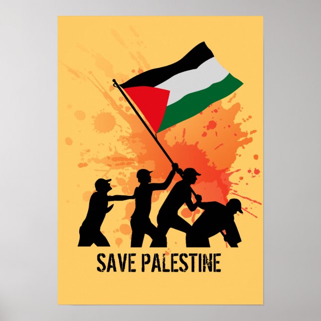 Póster Salvar a Palestina (Frente)