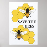 Salvar al Poster Inspirador de las abejas