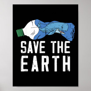Póster Salvar el bienestar de los animales de la Tierra P