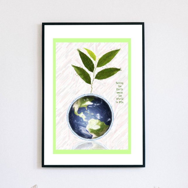 Póster Salvar la Tierra - Poster de la Frontera Verde (Subido por el creador)