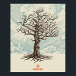 Póster Salvar nuestros árboles<br><div class="desc">Reducir el reciclaje de reutilización</div>