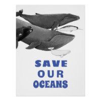 Salvar nuestros océanos Arte Medioambiental Niños