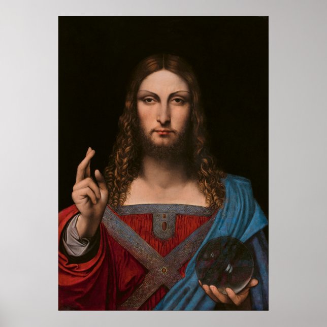 Póster Salvator Mundi (Frente)