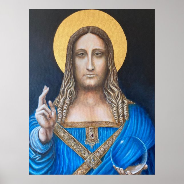 Póster Salvator Mundi  (Frente)