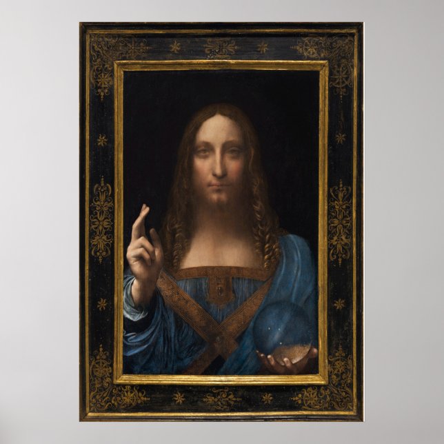 PÓSTER SALVATOR MUNDI (Frente)