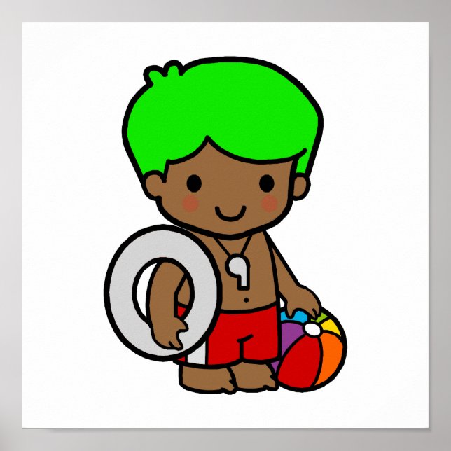 Póster Salvavidas 1 (Frente)