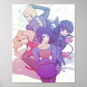 Póster ¡Salvemos a Yusuke! Diseño Persona 5