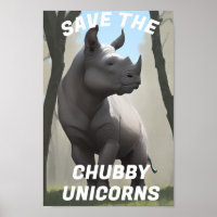 Salven A Los Unicornios De Chubby" Divertido