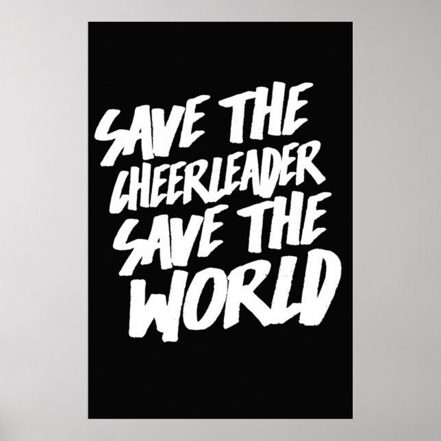 Póster Salven Al Apreciador Salvar Al Mundo (Frente)