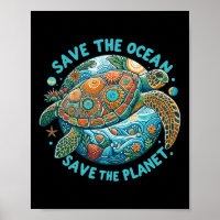 Salven El Océano, Salven La Tortuga De Mar Cuesta