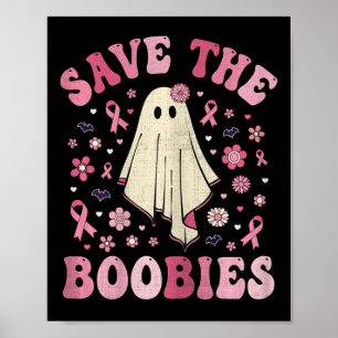 Póster Salven La Halloween De Conciencia Sobre El Cáncer 