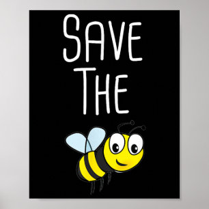 Póster Salven Las Abejas - Protección Ambiental Beeke