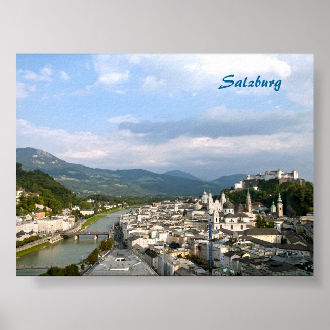 Póster Salzburgo (Frente)