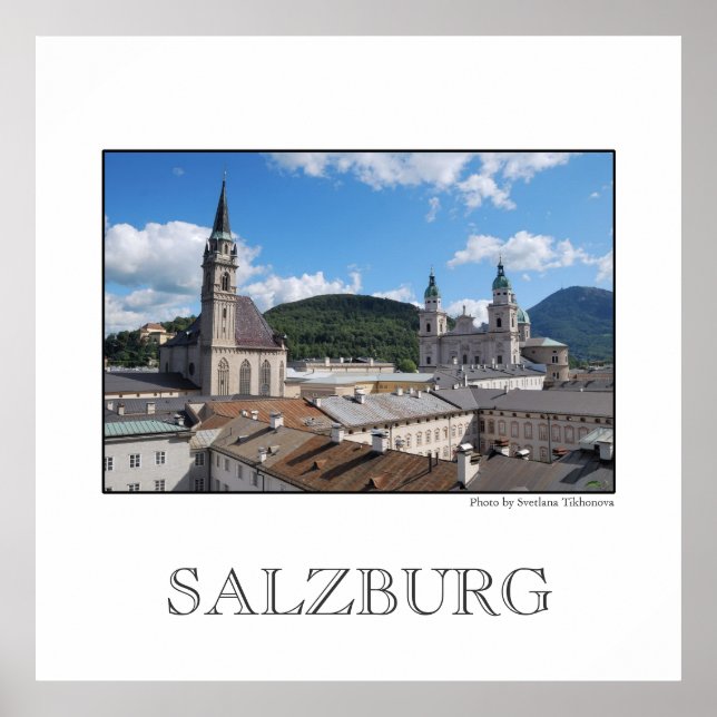 Póster salzburgo, austria Poster (Frente)