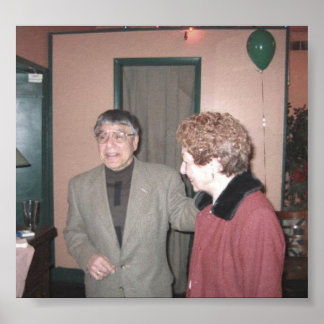 Póster Sam 80 cumpleaños