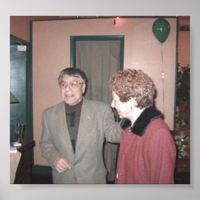 Póster Sam 80 cumpleaños (Frente)