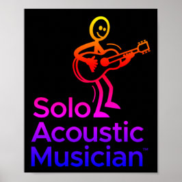 Póster SAM Logotipo Poster vertical enmarcado seleccionar