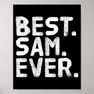 Póster Sam siempre divertidos hombres idea de regalo para