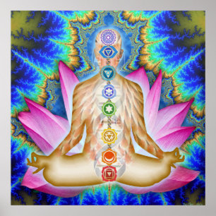 Póster Samadhi completo de Lotus Deep