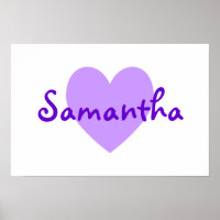 Samantha en morado
