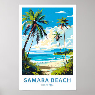 Póster Samara Beach Costa Rica Viaja Imprimir