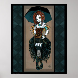 Póster "Samara" Steampunk Cyber Fairy Poster