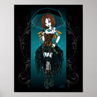 Póster "Samara" Steampunk Cyber Fairy Poster
