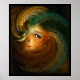Póster Samhain Fantasy Art Print