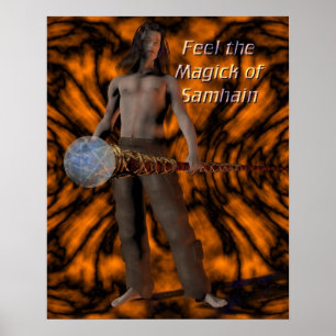 Póster Samhain Magick