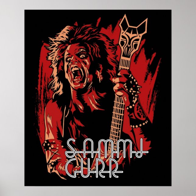Póster Sammi Curr Lives (Frente)