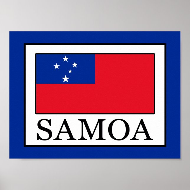 Póster Samoa (Frente)