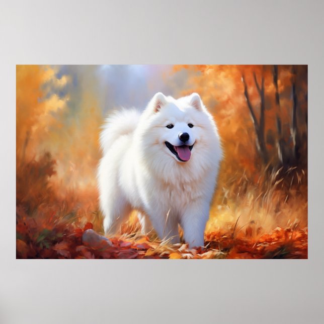 Póster Samoyed (Frente)