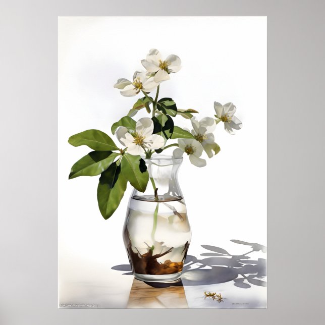 Póster Sampaguita, alias Jasminum Sambac (Frente)