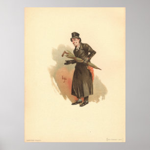 Póster Sampson Brass, Kyd, Dickens The Old Curiosity Shop