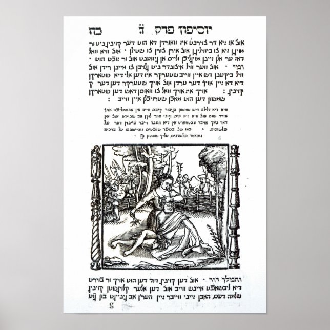 Póster Samson y Delilah (Frente)