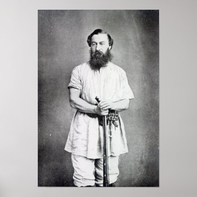 Póster Samuel Baker, 1865 (Frente)