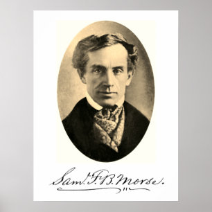 Póster Samuel Finley Breese Morse