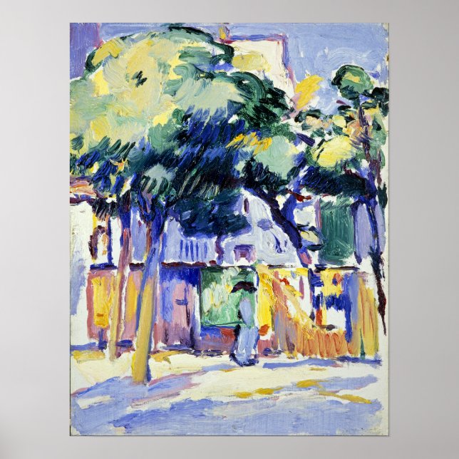 Póster Samuel John Peploe Veules-les-Rosas (Frente)