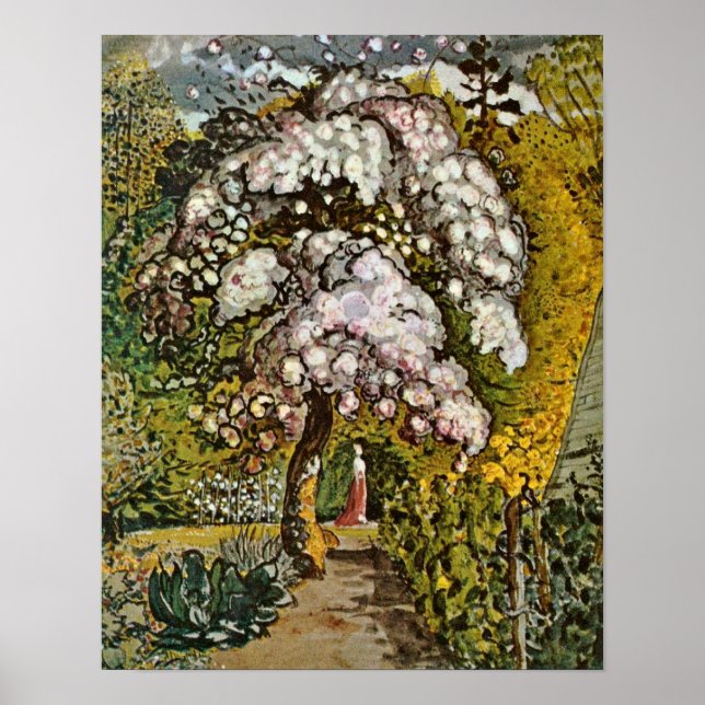 Póster Samuel Palmer - Jardín en Shoreham (Frente)