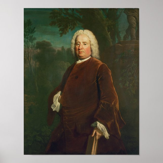 Póster Samuel Richardson, 1747 (Frente)